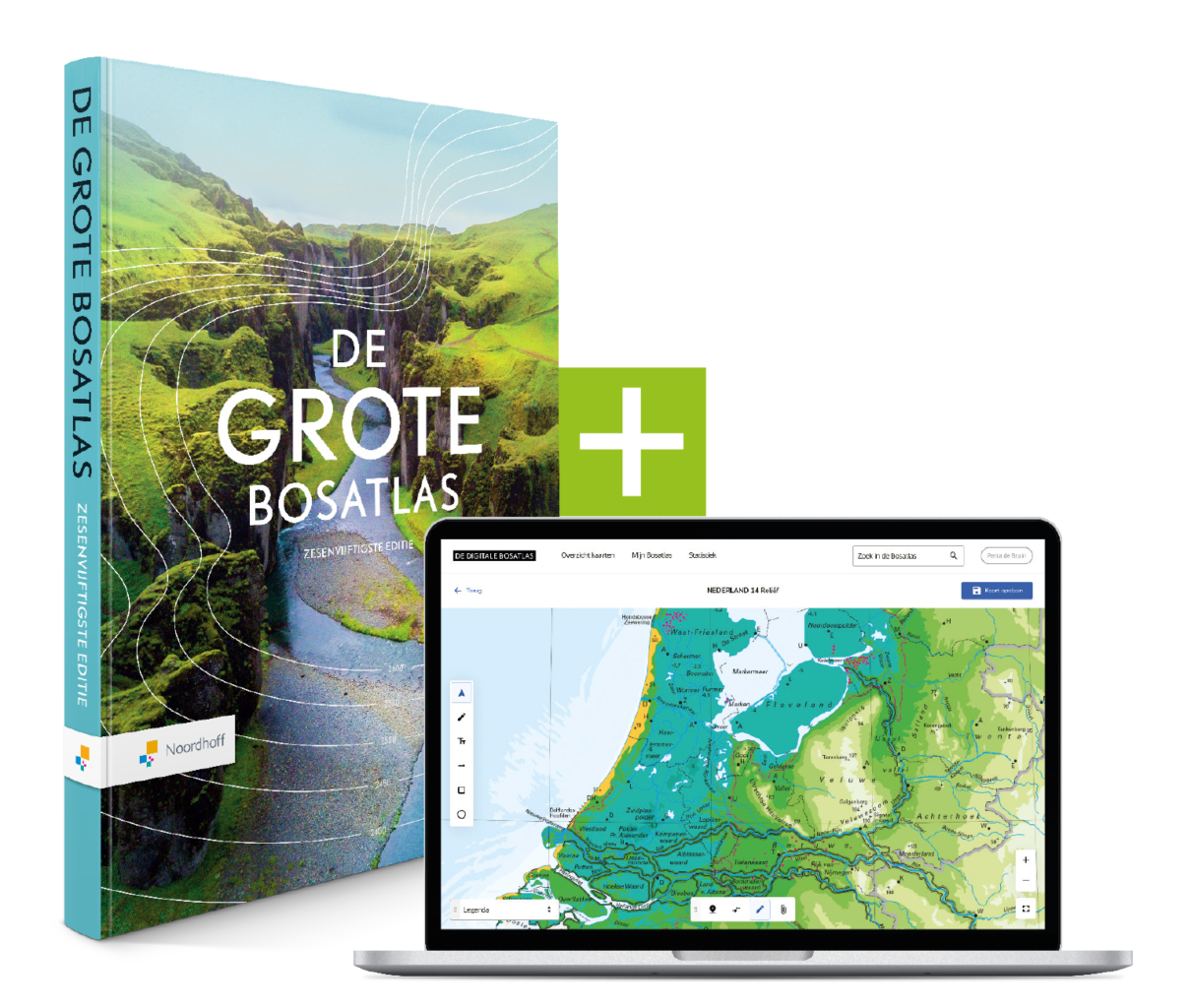 Grote Bosatlas Flex eduVIP Grote Bosatlas Flex eduVIP