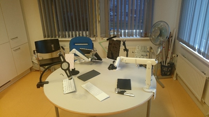 Testruimte Tablet standaarden