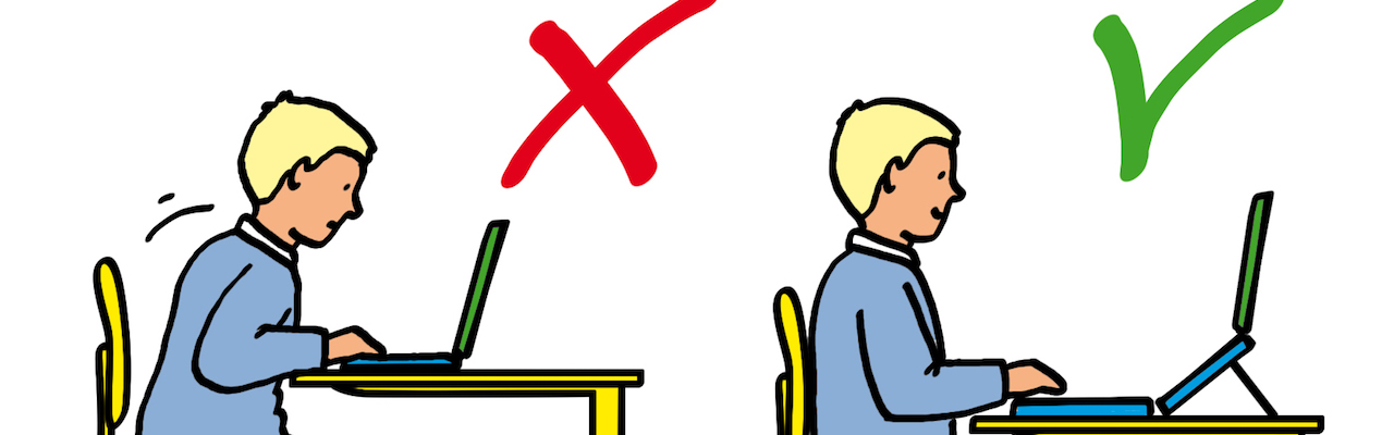 Ergonomie: werken met laptop in combinatie met iPad eduVIP Ergonomie: werken met laptop in combinatie met iPad eduVIP